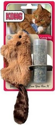 KONG CAT REFILABLE CATNIP BEAVER Petsland.cy