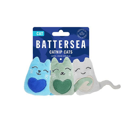 BATTERSEA CATNIP CATS (3PCS)