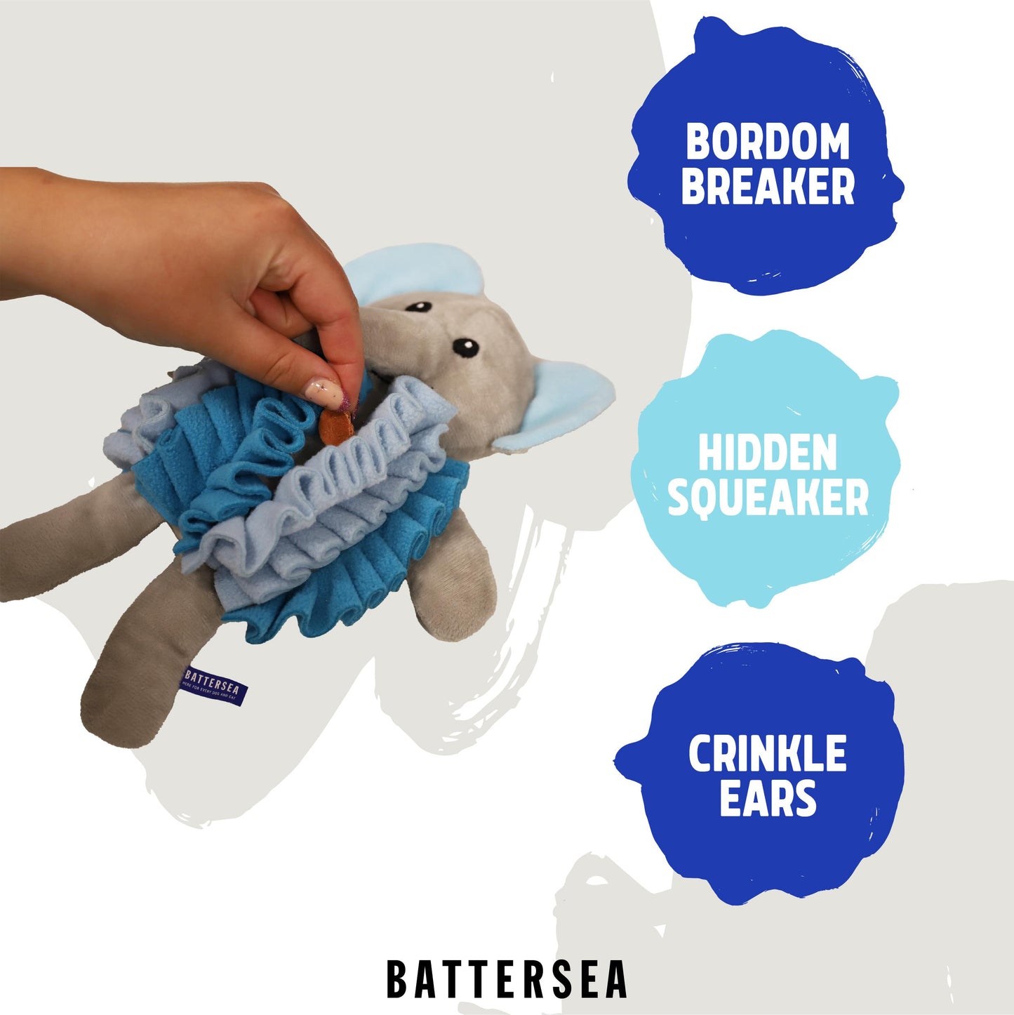 BATTERSEA SNUFFLE ELEPHANT