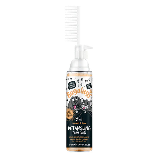 BUGALUGS DETANGLING FOAM COMB 150ML