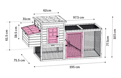 CHICKEN HOUSE CAPRI COUNTRY BROWN