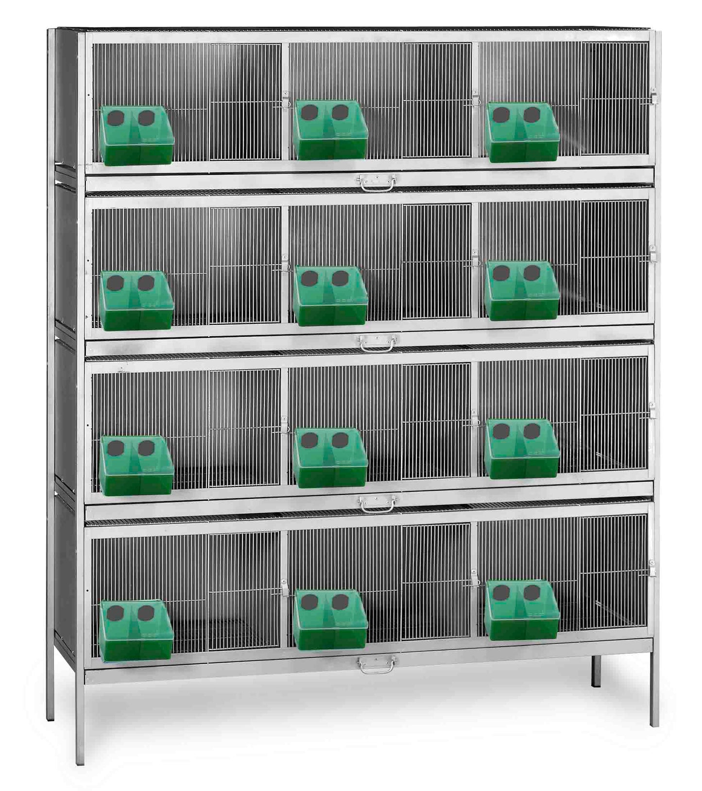 PIGEON CAGE 12 COMPARTMENTS