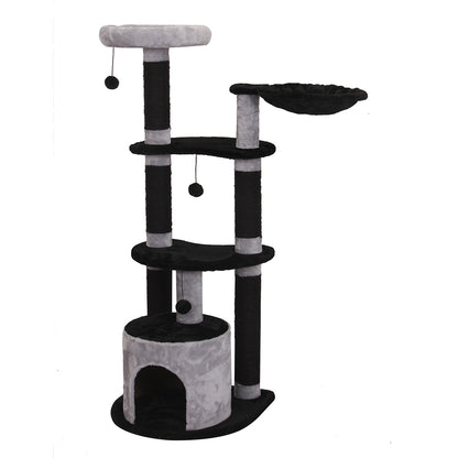 SCRATCHING TREE COMFORT MILTON BLACK/ANTHRACITE