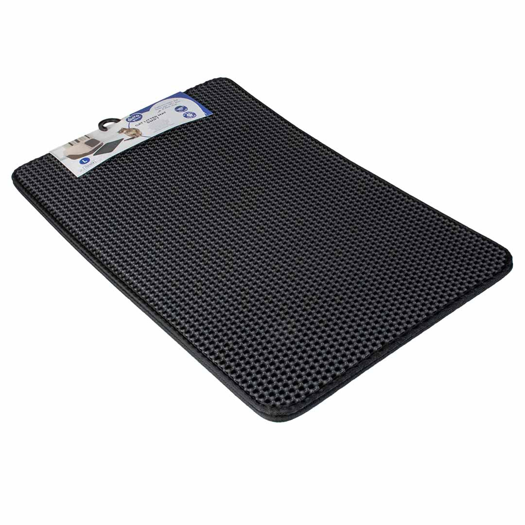 CAT LITTER MAT SWIFT BLACK