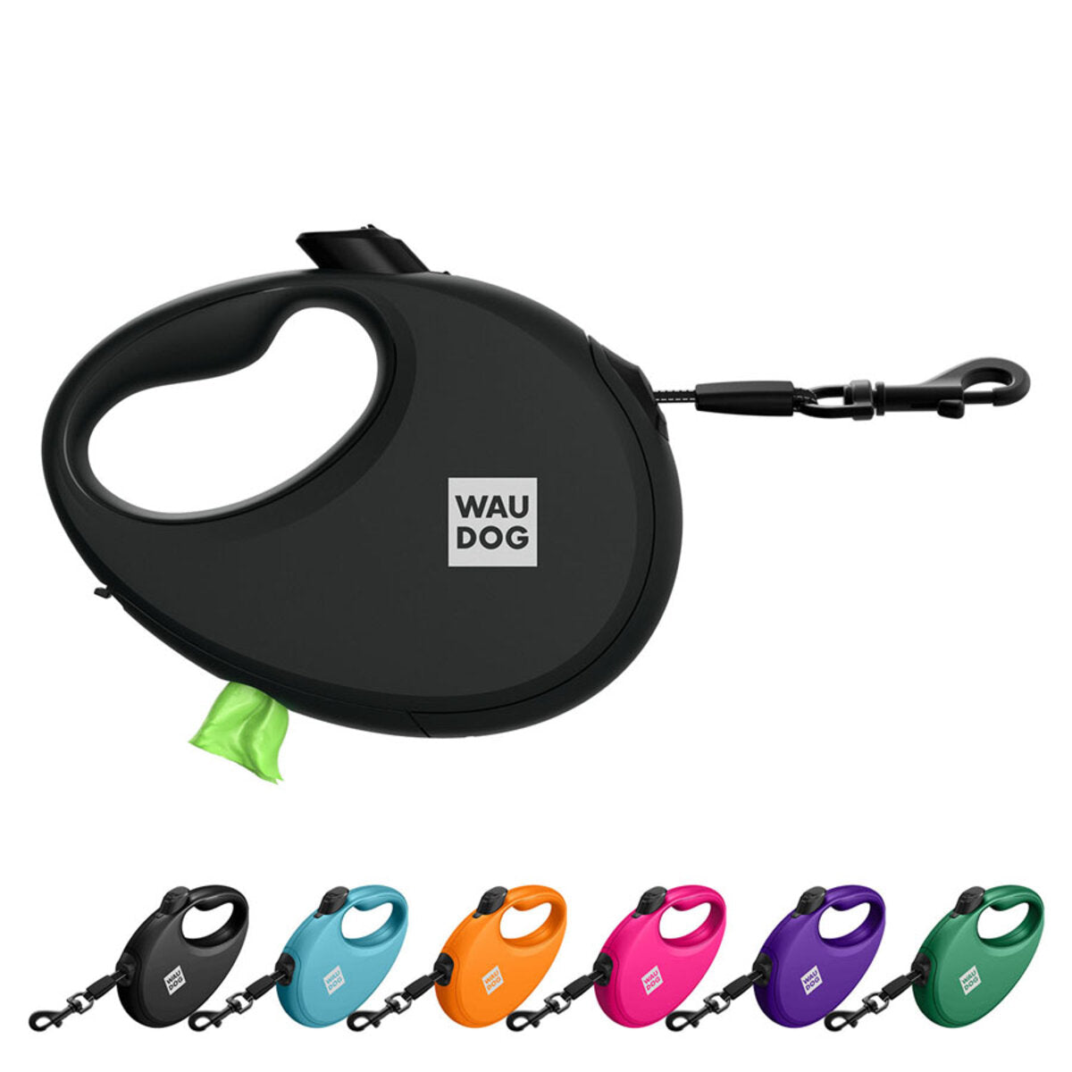 WAUDOG R-LEASH RETRACTABLE DOG LEASH MEDIUM