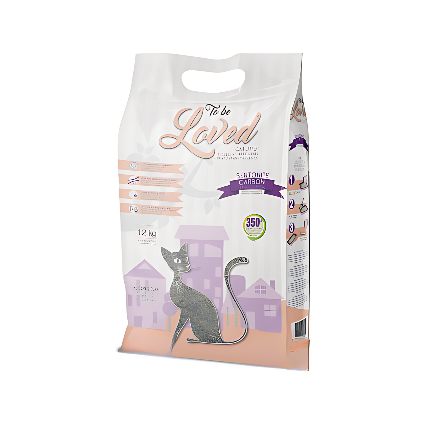 CARBON BENTONITE CAT LITTER