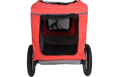 BICYCLE TRAILER ROMERO RED & GREY