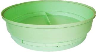 BIRD CAGE PLASTIC TRAY ROUND