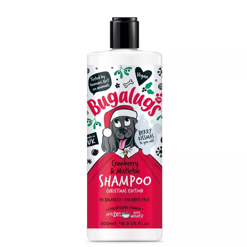 BUGALUGS PET SHAMPOO CRANBERRY & MISTLETOE