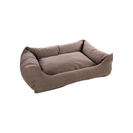 BASKET LOTTA RECTANGLE TAUPE