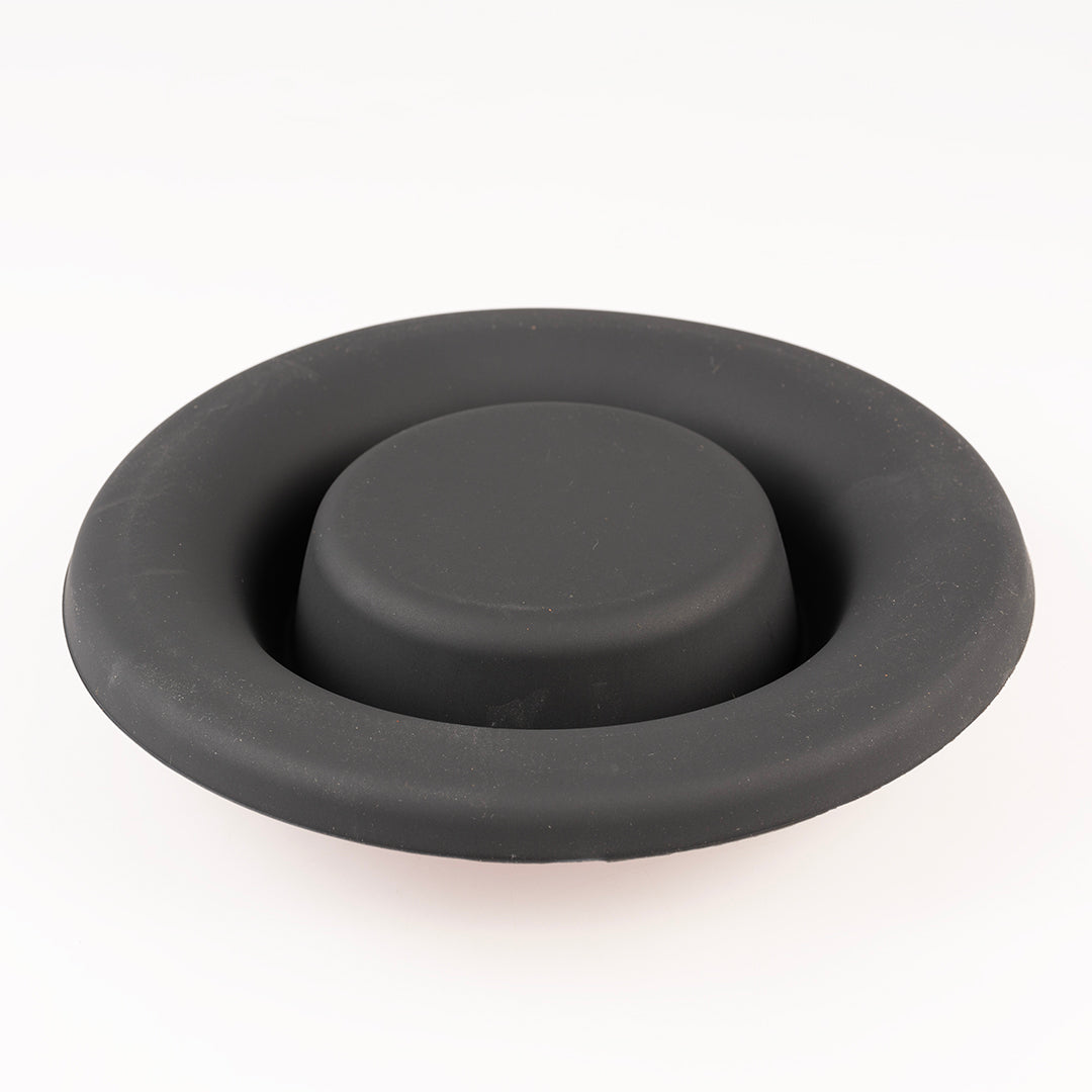 FEEDING BOWL NO-SPILL SILICONE BLACK