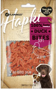 SNACKS HAPKI SOFT CHUNKS DUCK 85G