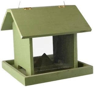 BIRD FEEDER SILO AREZO GREEN – FOR HANGING