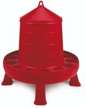 ECO CHICKEN FEEDER RED