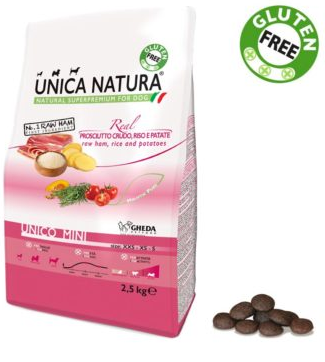 UNICA NATURA – UNICO MINI RAW HAM, RICE AND POTATOES