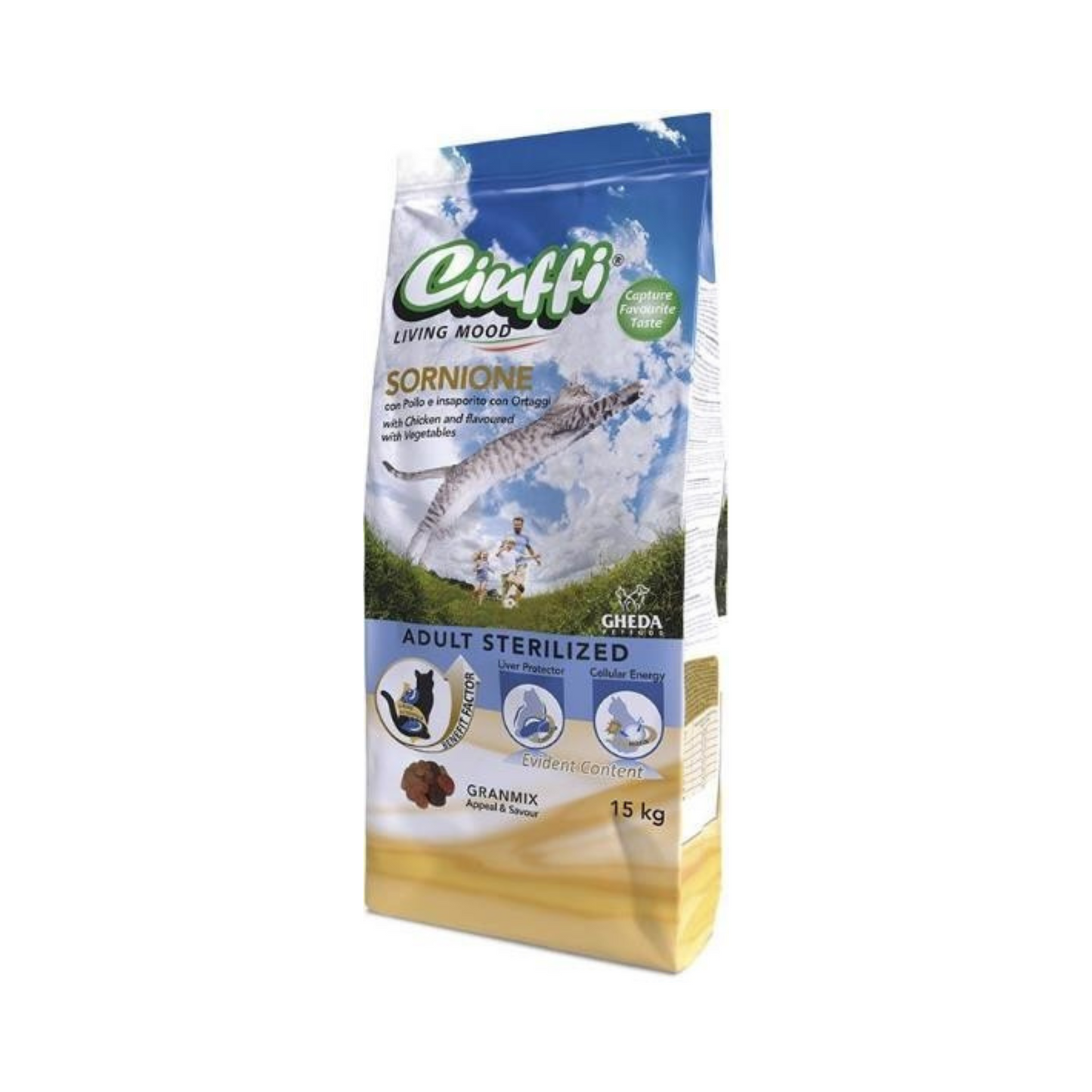 CIUFFI CAT SORNIONE ADULT STERILIZED