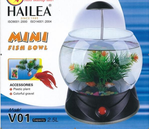 HAILEA MINI FISH BOWL LED