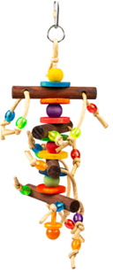 COLORFUL HANGER WOODEN BLOCK & TOY