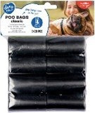 POO BAGS CLASSIC BLACK 16x ROLL OF 20xBAGS