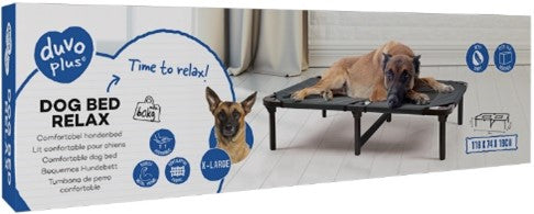 DOG BED RELAX GREY