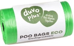 POO BAGS ECO BIODEGRADABLE GREEN