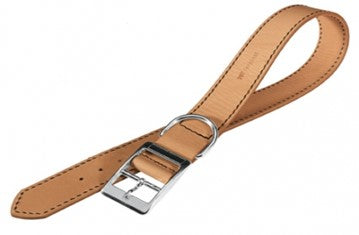 NATURAL LEATHER COLLAR