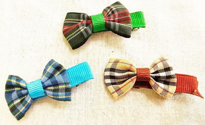 3x DOG BOW WITH CLIP