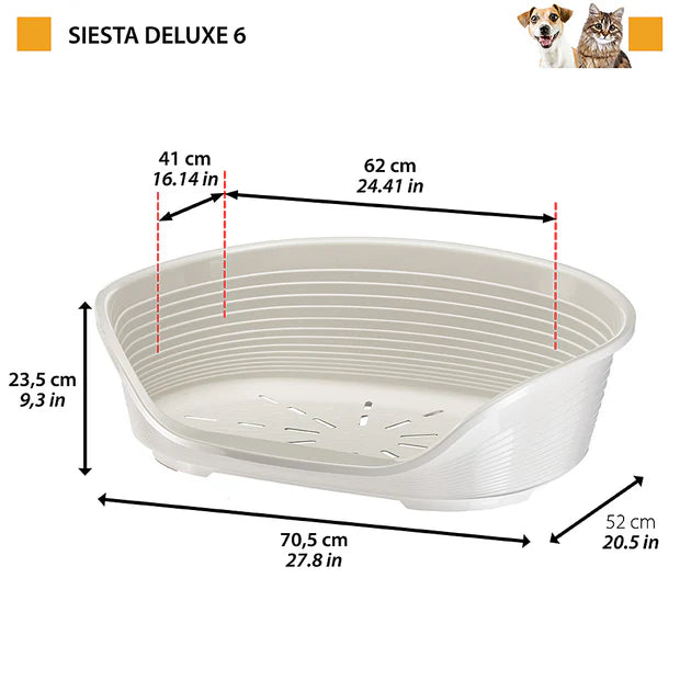 SIESTA DELUXE LIGHT GREY