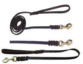 LEATHER LEAD GOLD CLIP 15mm