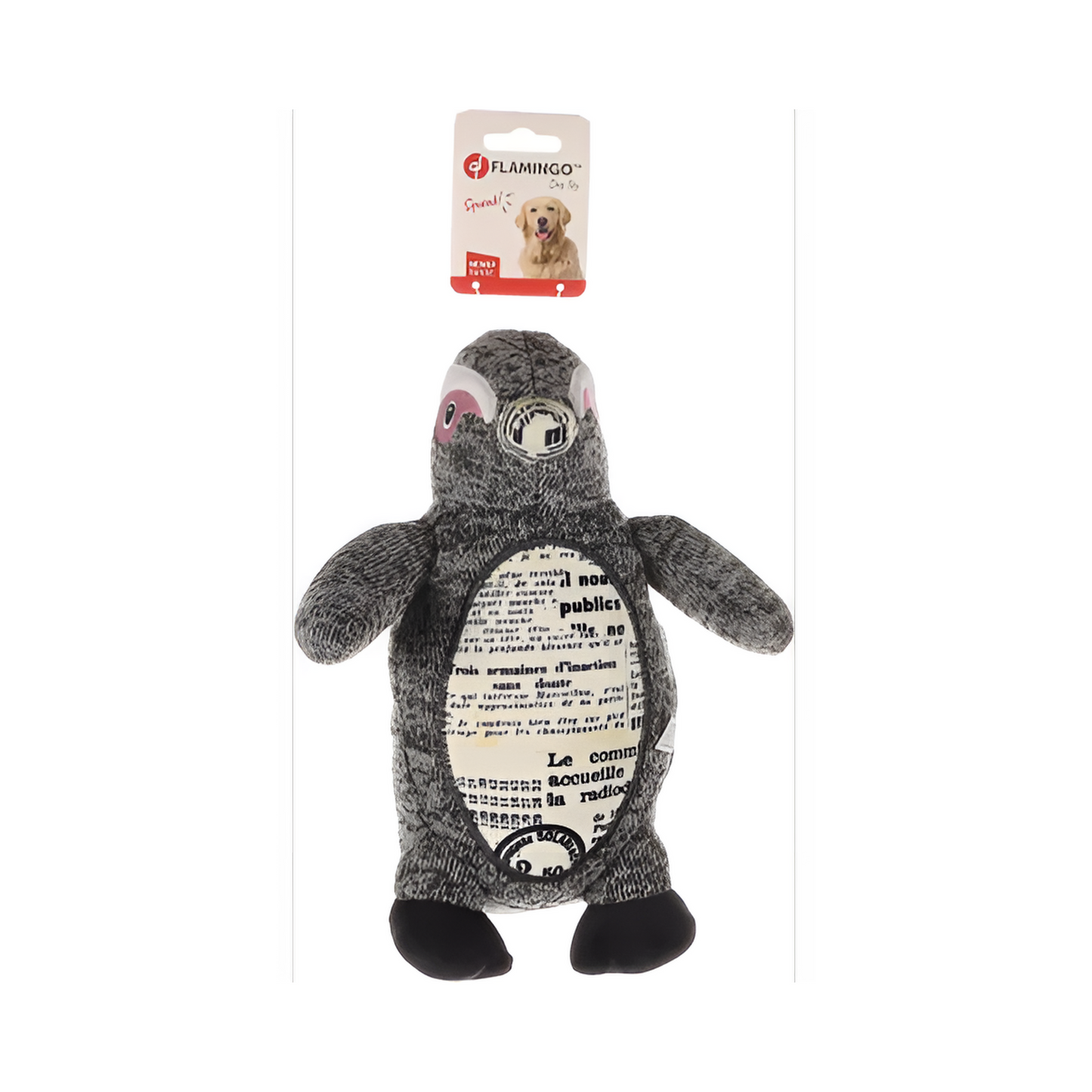 TOY NEWSY PENGUIN GREY