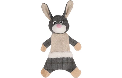 DOG TOY KIRA RABBIT GREY