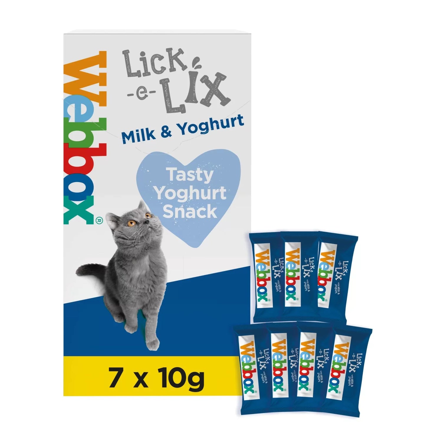 7x LICK-E-LIX MILK& YOGURT 10G