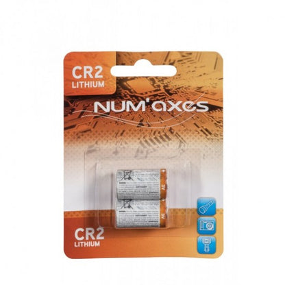 Pack of 2 3-V CR2 lithium batteries
