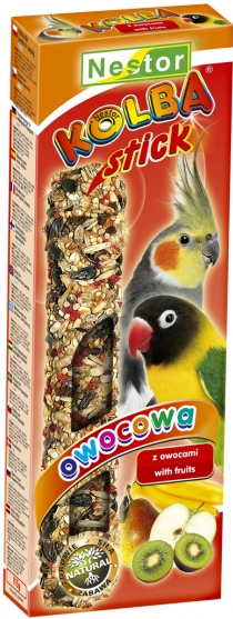 2x COCATIEL-LOVEBIRD STICKS FRUIT 115γρ