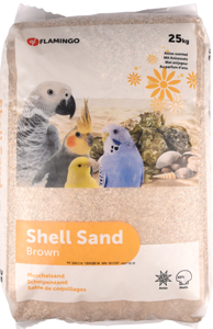 SHELL SAND BROWN 25KG