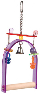 CAGE HANGER ACRYLIC SWING