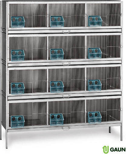 PIGEON CAGE 12 COMPARTMENTS