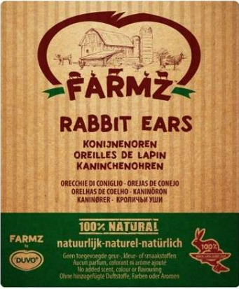 FARMZ RABBIT EARS 250G