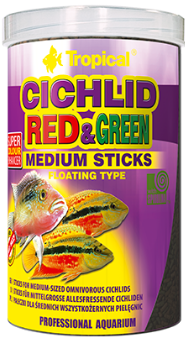 CICHLID RED & GREEN  STICKS