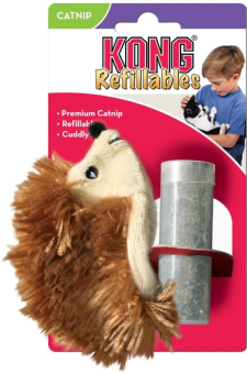 KONG CAT REFILABLE CATNIP HEDGHOG