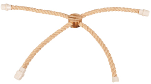 BBQ PARAKEET TOY SISAL CAT ROPE