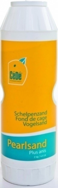 CEDE BIRD SAND SHELLS 2KG    