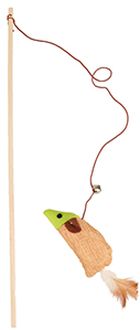 JUTY CAT DANGLER +MOUSE WOOD