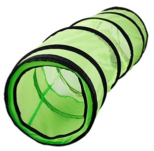 CAT TUNNEL & NET ENTRY GREEN/BLUE