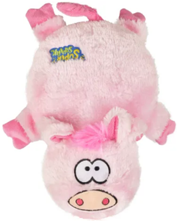 DOG TOY PINK PIG