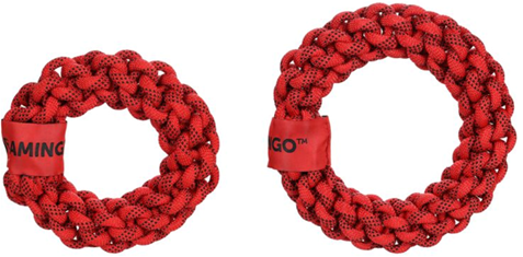 DT VOKAS ROPE RING RED/BLACK