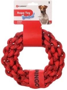 DT VOKAS ROPE RING RED/BLACK