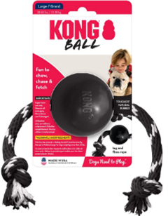 KONG EXTREME BALL W/ROPE