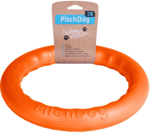 PITCHDOG RING TOY FOR DOGS ORANGE