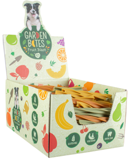 GARDEN BITES FRUITY DENTAL SWIRLS СМЕШАННЫЕ ЦВЕТА 13см / 7.8г